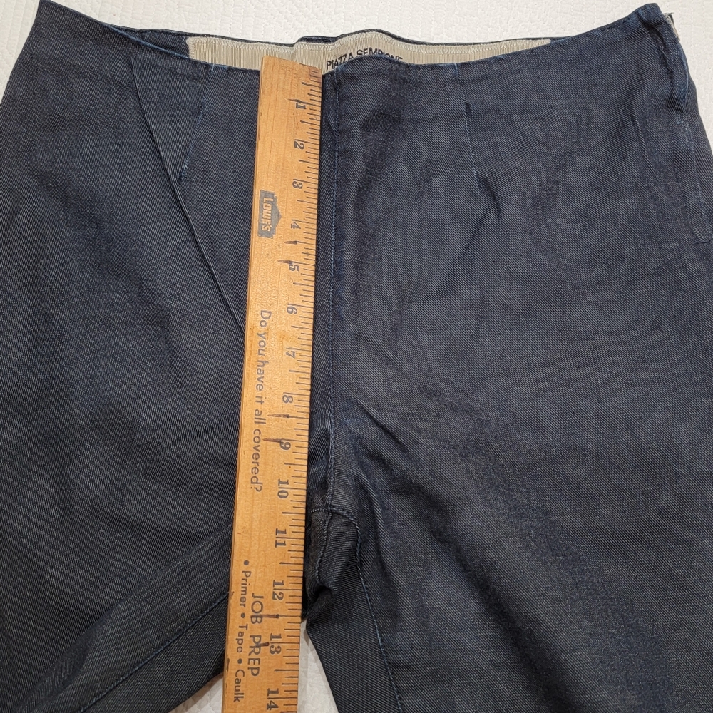 PIAZZA SEMPIONE cropped denim capri trousers. - Picture 14 of 15